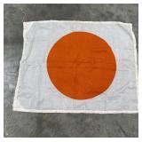WW2 Japanese Battle Captured Meatball Flag