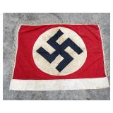WW2 Nazi German Fringed NSDAP Banner Flag
