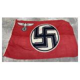 WW2 Nazi German State Service Political Flag