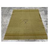 WW1 US Cavalry Ordnance Wool Horse Blanket