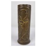 WW1 Trench Art Shell Casing Verdun