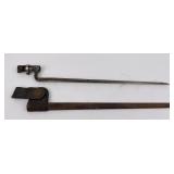 US Indian Wars Springfield Trapdoor Bayonet