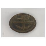Bronze Navy Belt Buckle