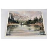 Montana Watercolor Painting