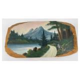 Antique Northwest Tourist Plein Air Painting