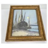 Painting of Sailboats