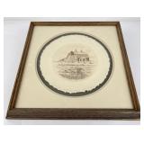 Barbara Coppock Helena Montana Engraving