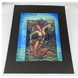 Ricardo Maya Mermaid Painting