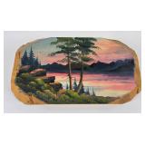 Antique Northwest Tourist Plein Air Painting