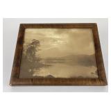 Antique Sepia Tone Montana Photo
