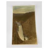 Antique Yellowstone Park Montana Photo