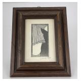 Dirk Lee Missoula Montana Woodblock Print