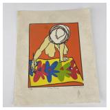 Dirk Lee Missoula Montana Woodblock Print