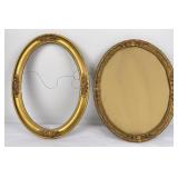Pair of Antique Oval Frames