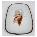 Antique Dutch Hand Painted Porcelain Plate