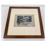Montana Wolf Print Signed