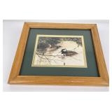 Signed and numbered Duck Print Montana