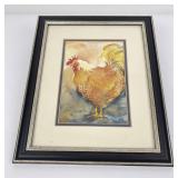 Johanna Closson Chicken Watercolor Painting
