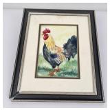 Johanna Closson Chicken Watercolor Painting