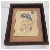 Nancy McLaughlin Powell Indian Painting Montana