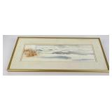 Constance Skousen Watercolor Painting Montana