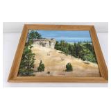 Paul Arbizzani Montana Mountain Painting