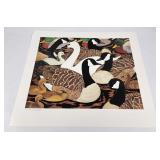 Signed and Numbered Goose Duck Print