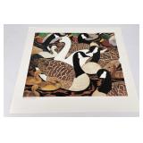 Signed and Numbered Goose Duck Print