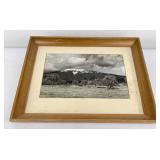 Paradise Montana Hand Tinted Photo