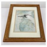 Montana Bird Watercolor Painting
