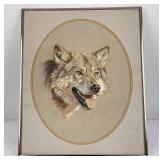 Robert Neaves Montana Painting on Velvet