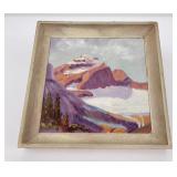 Glacier Park Montana Plein Air Painting