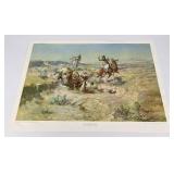 The Broken Rope Charles Russell Montana Print #1