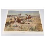 The Broken Rope Charles Russell Montana Print #3