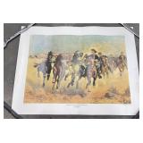 Dismounted Frederick Remington Print