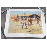 The Pony Express Frederick Remington Print