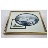 Montana Swans Watercolor Painting