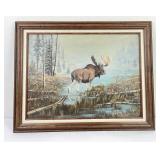 Ross Sutherland Montana Oil on Board Painting