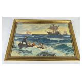 Antique Nautical Print