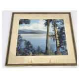 Hand Tinted Priest Lake Idaho Photo