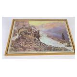 Charles M Russell Print Montana Whose Meat Print