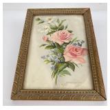 Antique Goes Roses Print