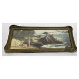 California Costal Hand Tinted Photo