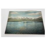 Flathead Lake Montana Hand Tinted Photo
