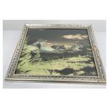 Antique Hand Tinted National Park Photo