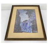 Signed Watercolor Painting