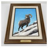 Padre Johnson Montana Bighorn Sheep Painting