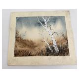Montana Watercolor Painting