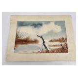 Montana Watercolor Painting