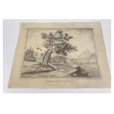 Antique Switzerland Drawing